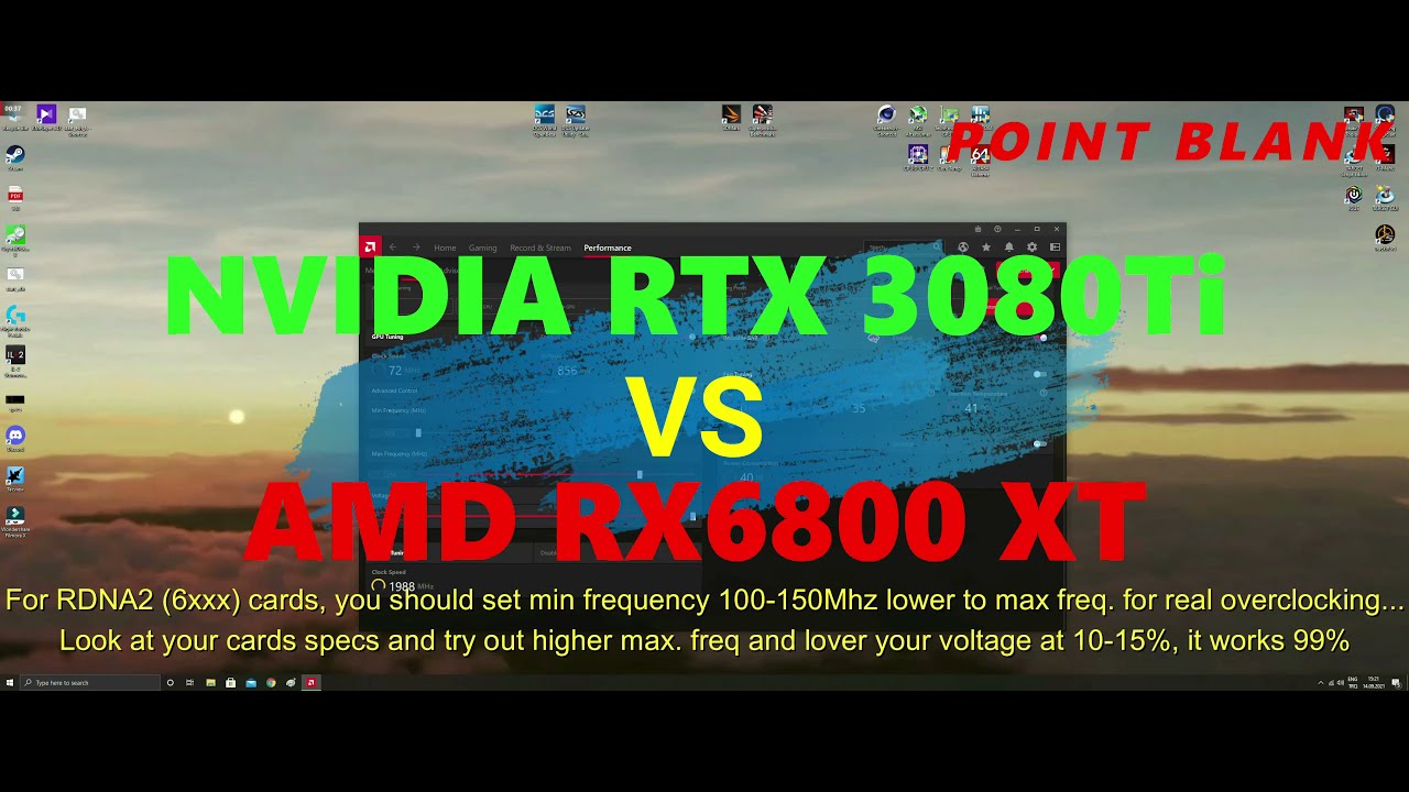 GeForce RTX 3080 Ti vs. Radeon RX 6800 XT