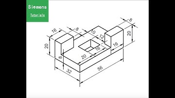Siemens NX Tutorials UGNX8 5建模基础视频教程PMI尺寸标注实例教程