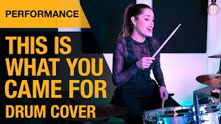 Rihanna ft. Calvin Harris - This Is What You Came For | Drum Cover | Domino Santantonio | Thomann Resimi