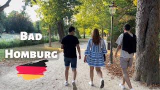 Bad Homburg, Germany| City Walking & Kurpark Activities 4K UHD