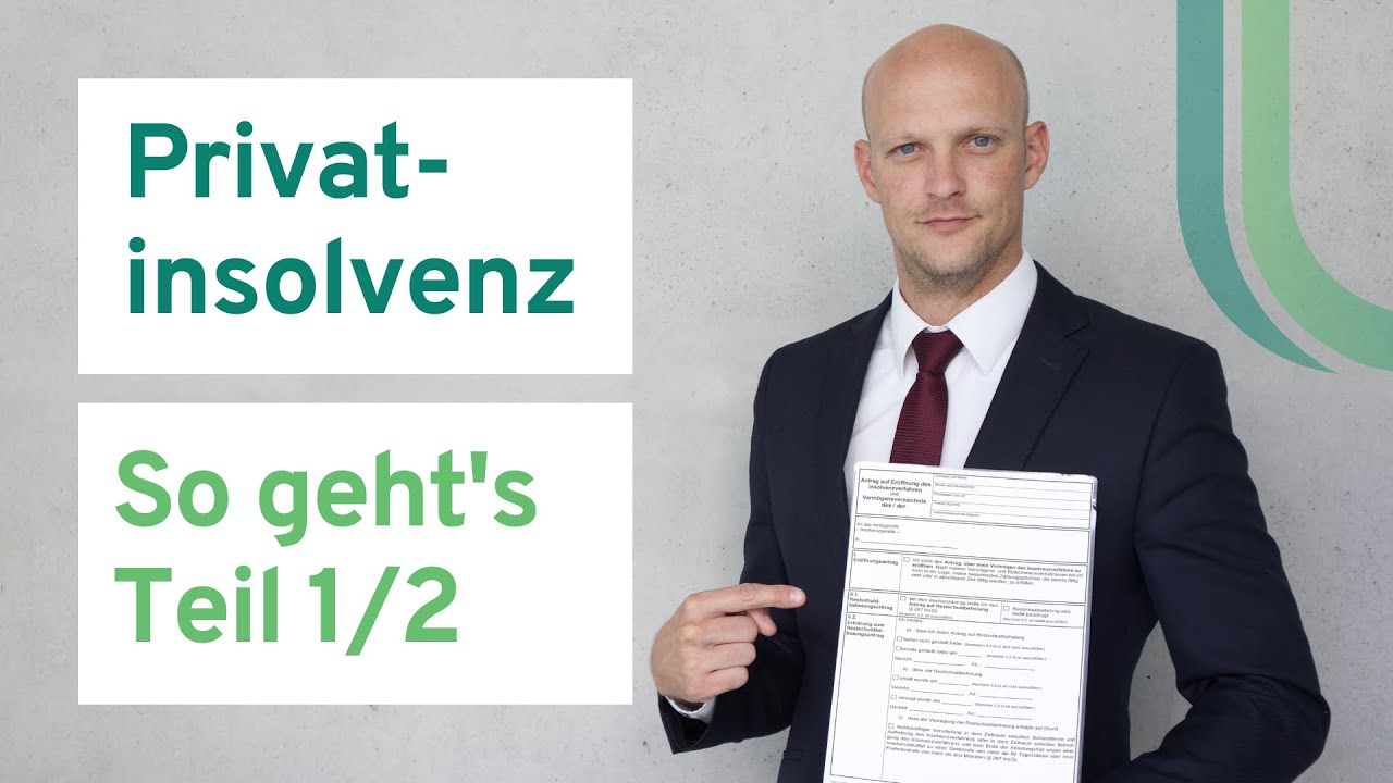 Update Privatinsolvenz - Teil 1/2 - Ablauf, Vorbereitung, Insolvenz anmelden, schuldenfrei in 3 Jahren