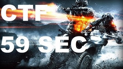 Battlefield 3 Fastest CTF 1 Minute exactly [Capture The Flag gameplay]
