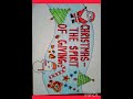 Merry Christmas Chart Making Ideas | Merry Christmas | Diy Christmas Chart | Art Integrated Project