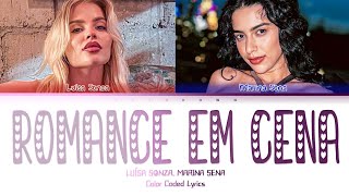 Lusa Sonza Marina Sena  Romance Em Cena letralegendado Color Coded S