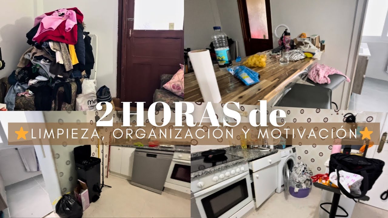 Cuando todo se acumula | Maratón REAL de limpieza (2 HORAS)