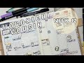 Sticker Fun: Weekly Planner Setup with TheCoffeeMonsterzCo Stickerd | Hobonichi Cousin Plan With Me