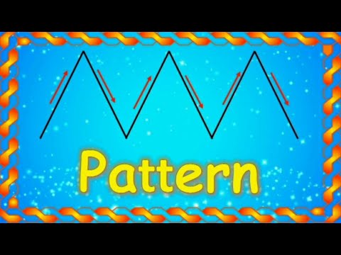 Prewriting Skill | Pattern for kids | Mountain Pattern