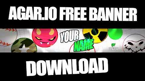 Agar.io Banner Template | Free Download