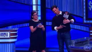 Ike Barinholtz Patton Oswalt Wil Wheaton CHARITIES winning 1 350 000 tonight Celebrity Jeopardy