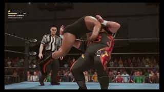 Taz vs. Bam Bam Bigelow l ECW Xtreme Revolution