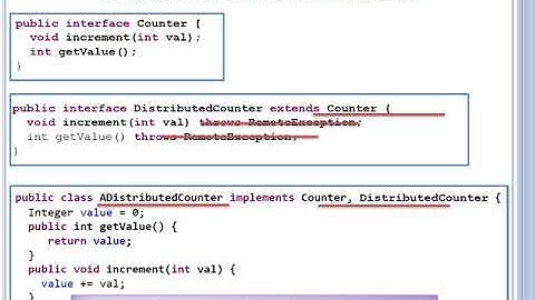 8.3 RPC: RMI Advanced Concepts