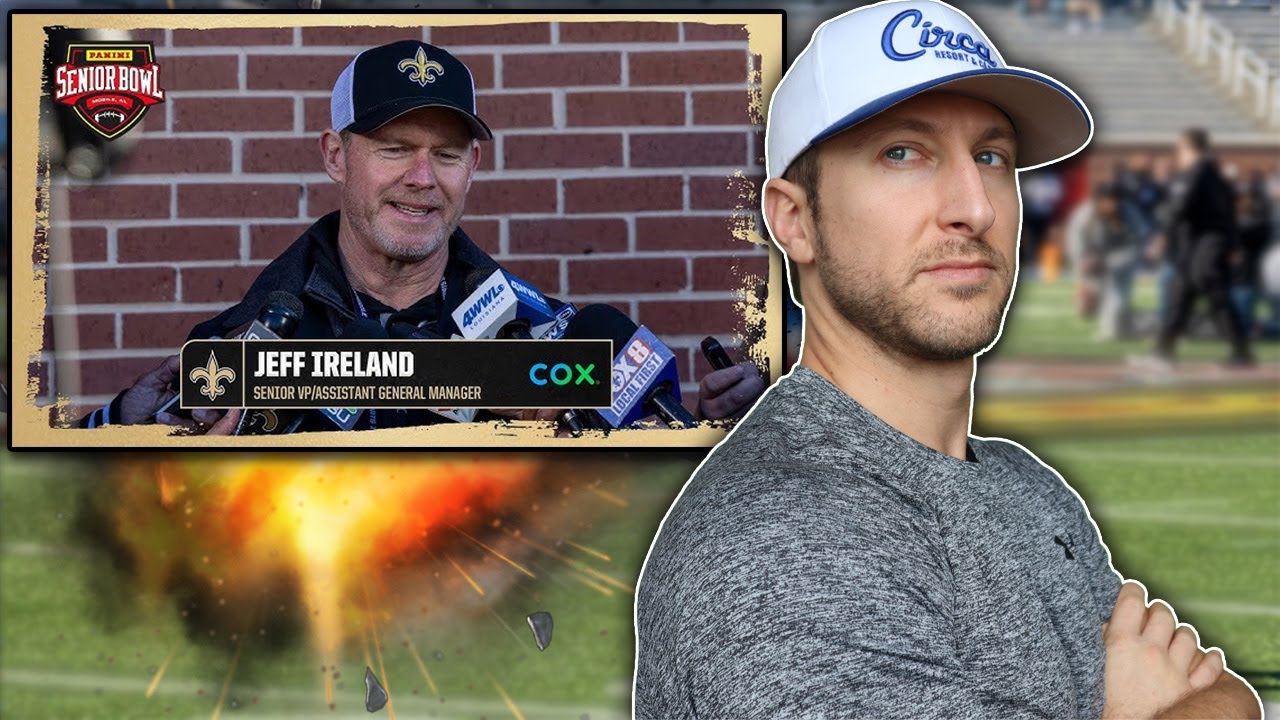Saints Assistant GM Jeff Ireland on Senior Bowl, Draft Strategy & Evaluation | James Skrmetta Reacts