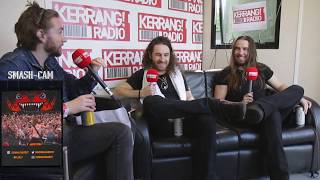 Airbourne, on stage invading kangaroos and making their own beer