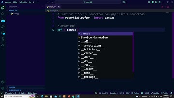 COMO FUNCIONA LA LIBRERIA REPORTLAB PYTHON