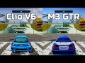 NFS Most Wanted: Renault Clio V6 vs BMW M3 GTR - Drag Race