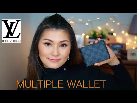 MULTIPLE WALLET กระเป๋าสตางค์สั้นผู้ชายของหลุยส์วิตตองให้เป็นของขวัญสำหรับคนรัก รับรองถูกใจแน่นอน