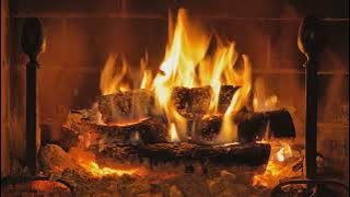 8 Hours Christmas FIREPLACE/ACOUSTIC GUITAR ♫ Christmas Music Instrument Relaxing