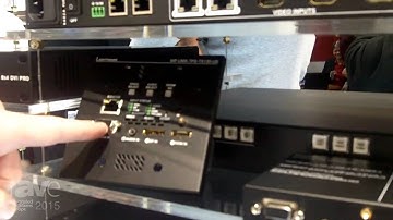 ISE 2015: Lightware Visual Engineering  Details MMX6x2-HT200 Multiport HDMI and TPS Matrix Switcher