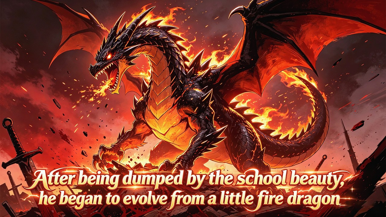 【FREE】After being dumped by the school beauty, he began to evolve from a little fire dragon. #Anime