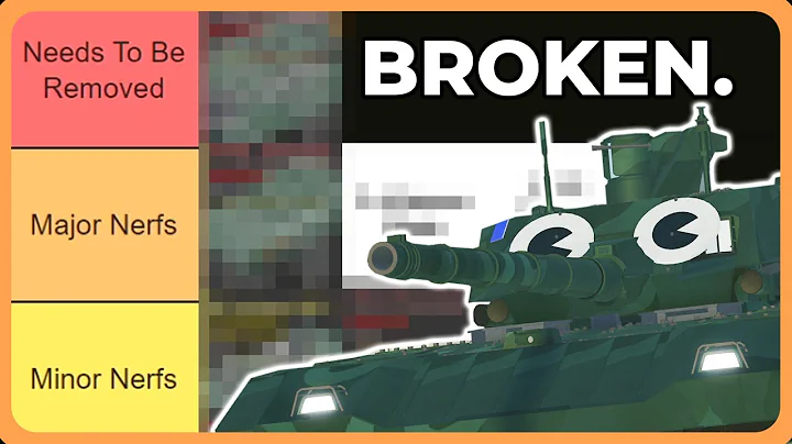 Cursed Tank Simulator's BROKEN Tier List
