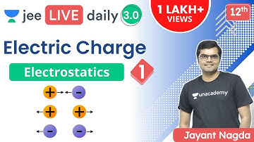 JEE 2022: Electrostatics L1 | Electric Charge | Unacademy JEE | IIT JEE Physics | Jayant Nagda