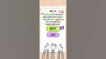 Brain test level 264 Walkthrough