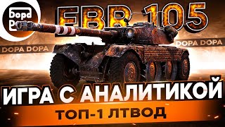 EBR 105 | ГЕНИАЛЬНАЯ ОТЫГРОВКА НА 100% | + АНАЛИТИКА