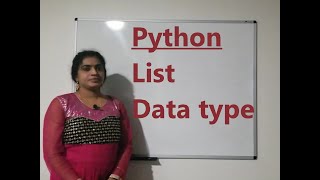 Python   Collection Data types  - 1.List data type