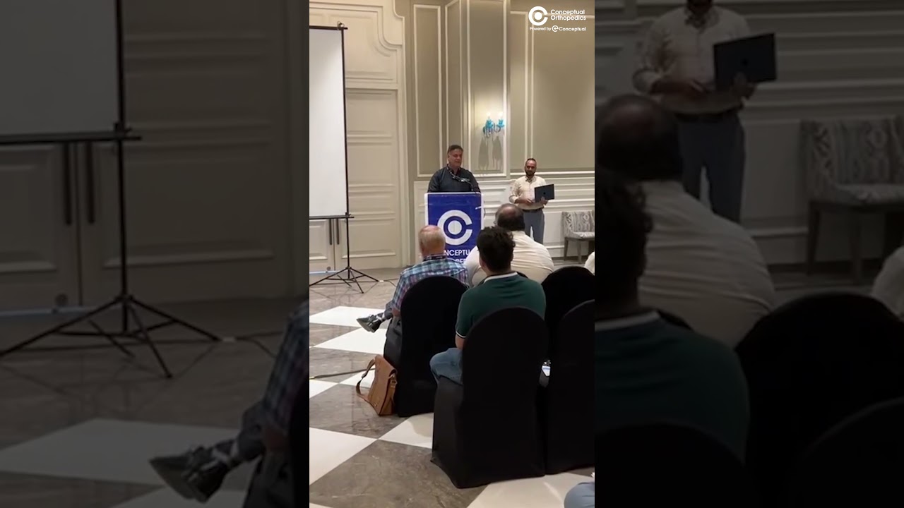 Starting CO Trauma Course Day-1 with Some beautiful words by Dr. Apurv Mehra.