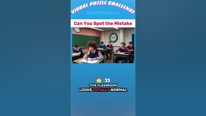 Spot the Mistake Challenge!How Sharp Are Your Eyes? #quizwithevery1#SpotTheMistake #VisualPuzzle