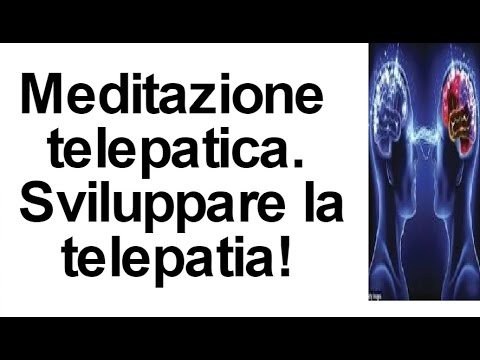 Video: Come Sviluppare La Telepatia