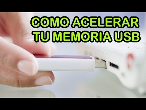 Video: Cómo Aumentar La Velocidad De Una Unidad Flash