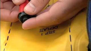 How to use your onyx a/m-24 automatic / manual inflatable life jacket
(pfd). describes inflation, deflation, arming, inspection and proper
usage for the pers...