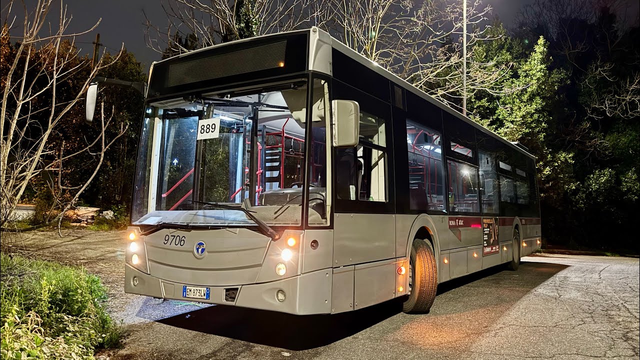CAB RIDE! Temsa Avenue LF - BIS/Tuscia (ex Roma TPL) 9706
