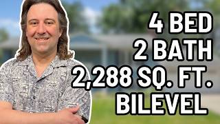 4 Bedroom 2 Bath - 2,288 Square Feet - Bilevel