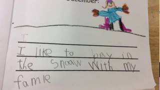 Seesaw reading writing fluency