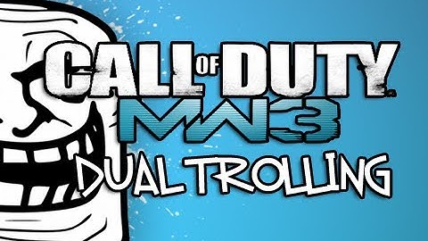 MW3 Dual Trolling: Funny Faceoff Trolling (NobodyEpic