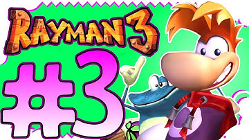 Rayman 3: Hoodlum Havoc PS2 100% ALL Cages Walkthrough Part 3 - The Bog of Murk [1080p 60fps] - 2017