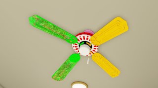 The Most Funniest Wobbly Ceiling Fan Completion Video