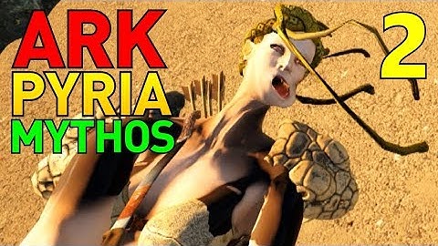 [2] Nagas At Base!!! (ARK Pyria Mythos Evolved Multiplayer)