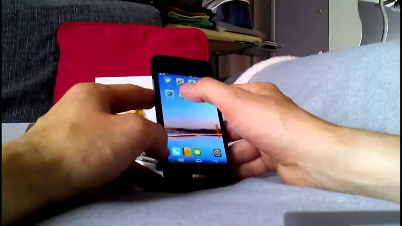 Test smartphone Infocus M2 en français