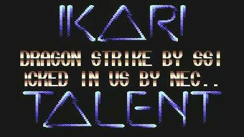 Ikari and Talent C64 8bit intro V1 by Chromance (1991)
