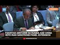 Pakistan Abstains as Russia and China Veto Iran Sanctions Panel Extension | Dawn News English