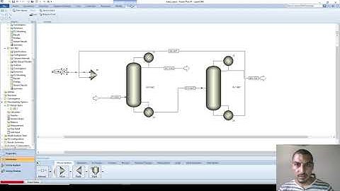 Aspen Plus in English | Part 2 | 46 | Distillation - 11 Solvent recycle in extractive distillation