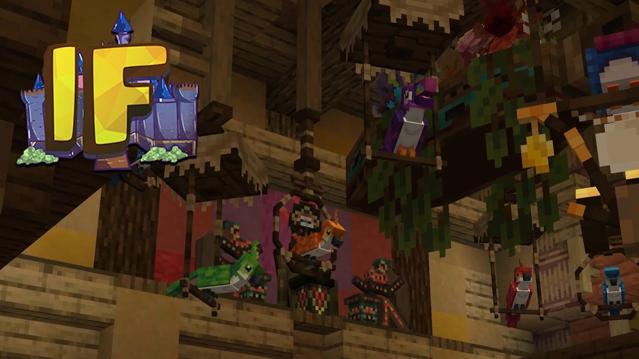 Enchanted Tiki Room FIRST RIDERS - ImagineFun - Minecraft