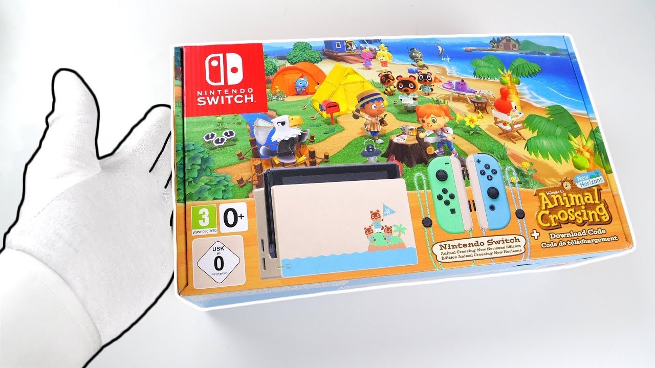 Nintendo Switch Animal Crossing : New Horizons Console ...