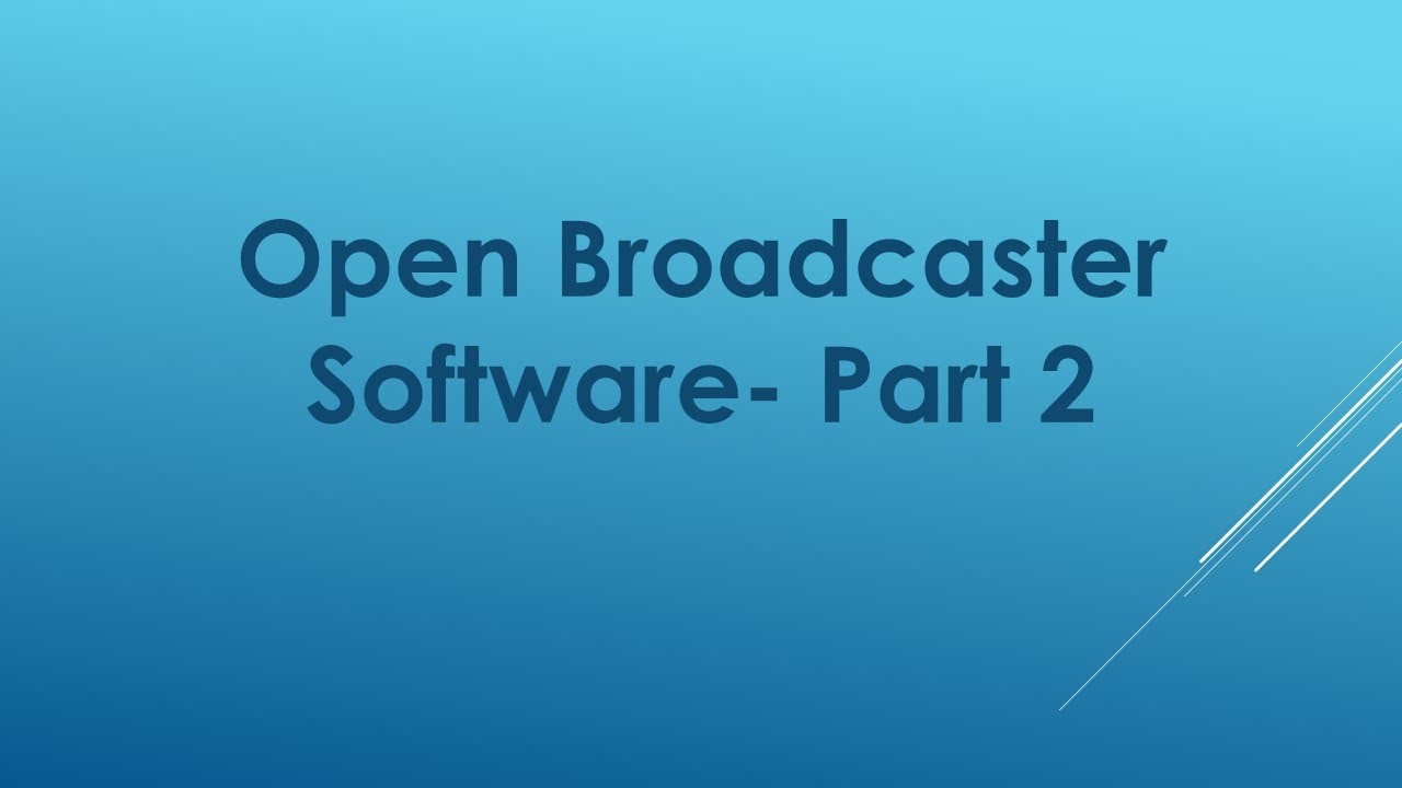 open broadcaster software streamlabs