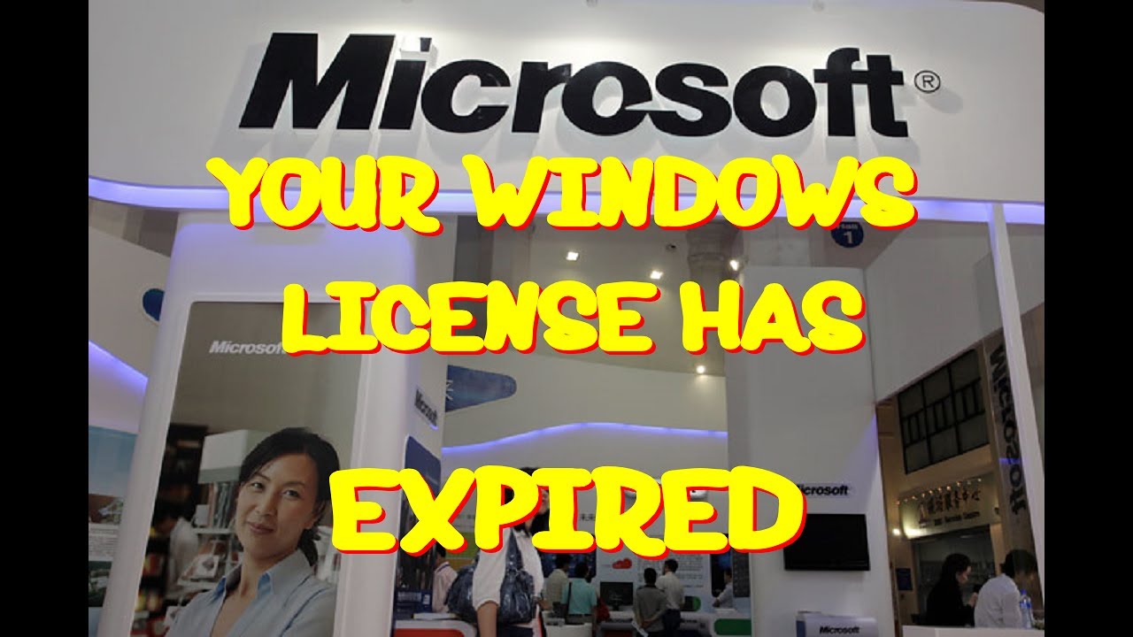 See What Happens When You Get A Call Of Windows License Expired