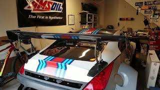 First look: Ferrari f430 diffuser on my boosted 350z. #Azexiled