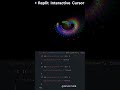 " 👀💻Watch till the end &amp; drop a 🔥 if you want the code!#Replit #CursorAnimation #coding  #devwithrb"